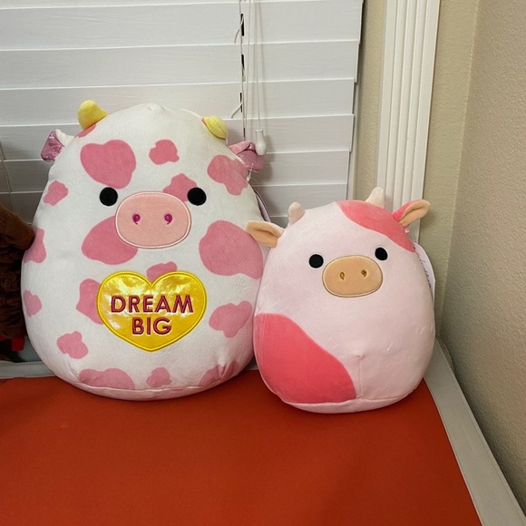 Pink Cow Squishmallow Bundle